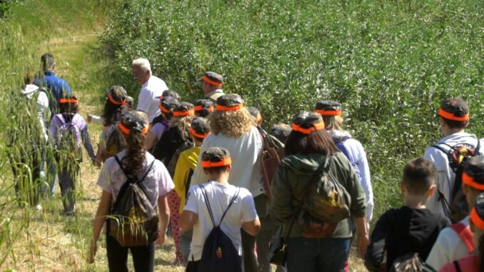 Studenti esplorano la Zrc ‘La Vallotta’ con Federcaccia