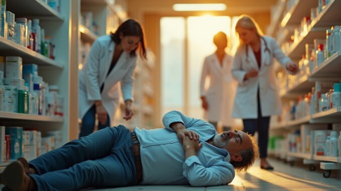 Farmaciste soccorrono uomo colto da malore a Torgiano