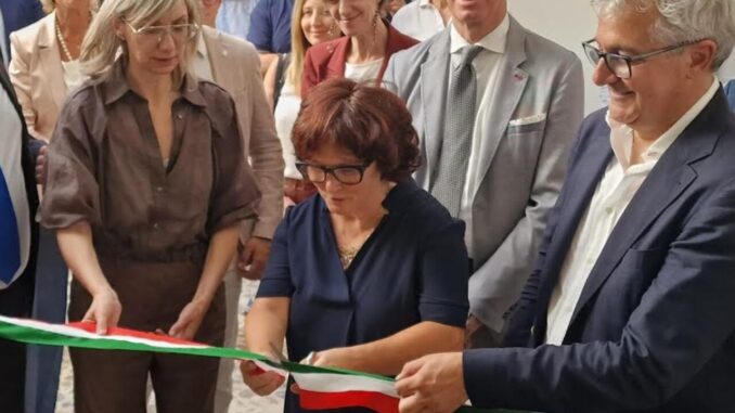 Casalina, inaugurato l’Ex Essiccatoio recuperato post sisma
