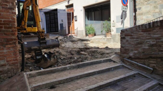 Ripresi i lavori a Deruta dopo l'ok della Soprintendenza Ripresi i lavori a Deruta dopo l'ok della Soprintendenza