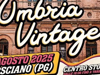 Marsciano si tuffa nel passato con l'edizione III di Umbria Vintage