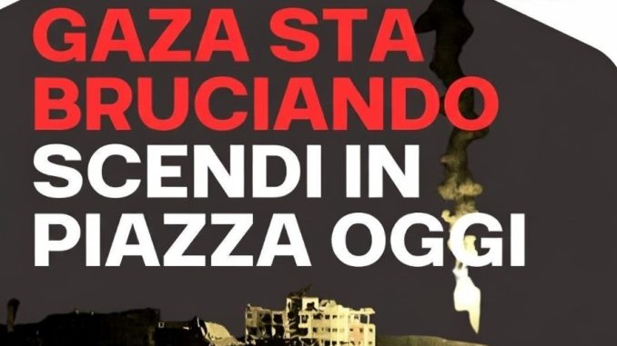 Todi si mobilita per Gaza con presidio in piazza del Popolo