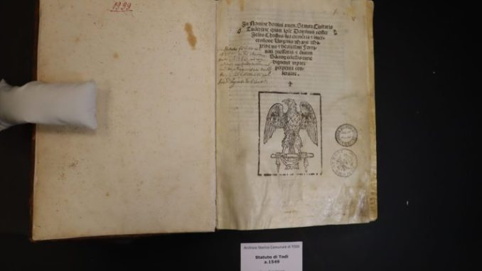 Todi celebra i 750 anni dello Statuto: mostra e volume in Torre Priori