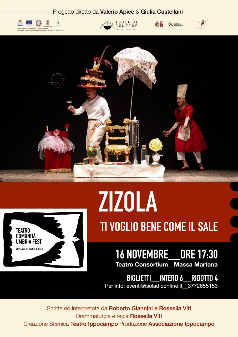 Massa Martana ospita Zizola al Teatro Comunità Umbria Fest