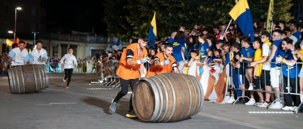 Palio delle Botti a Marsciano torna la sfida tra rioni
